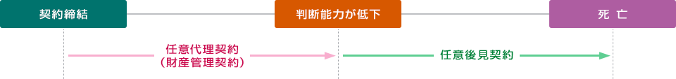 移行型プランの過程図